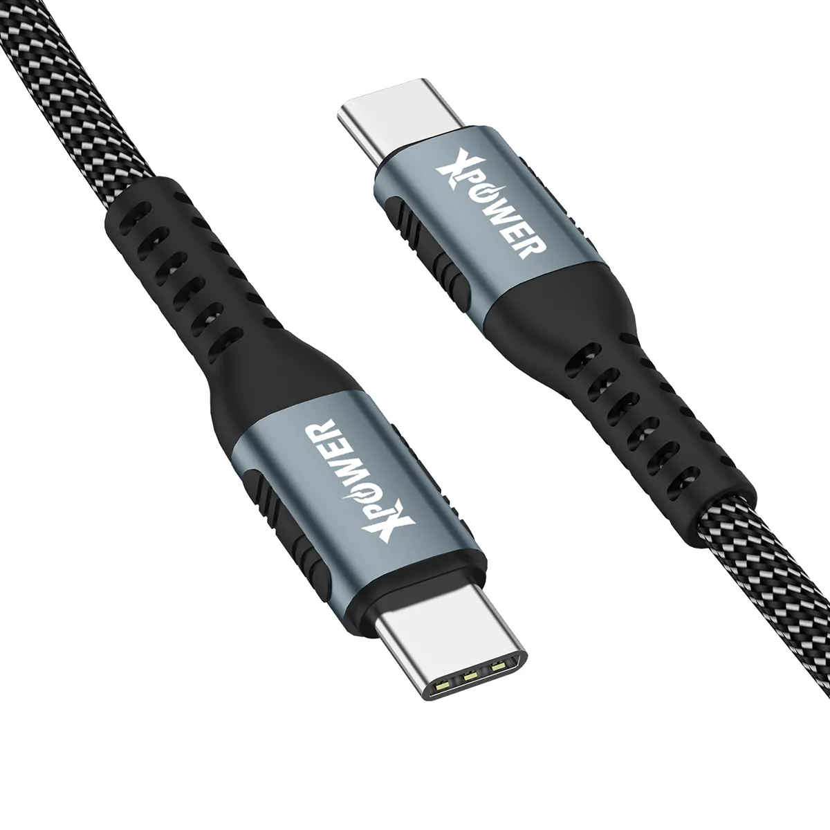 XPower 240W 1M Type-C to Type-C Sync & Charge Cable XPower 240W 1M Type-C to Type-C Sync & Charge Cable